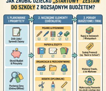Jak zrobić dziecku „startowy” zestaw do szkoły z rozsądnym budżetem?