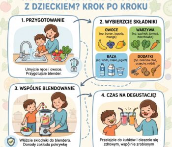 Jak zrobic zdrowe smoothie z dzieckiem?