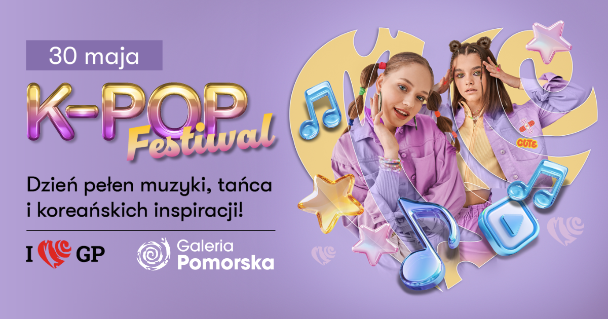 K-POPowy Dzień Dziecka w Galerii Pomorskiej. Muzyka, taniec i koreańskie trendy opanują Bydgoszcz