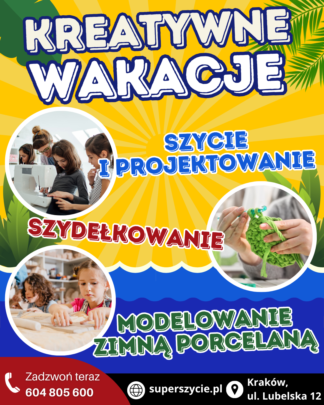 Kreatywne warsztaty dla dzieci w CREA School
