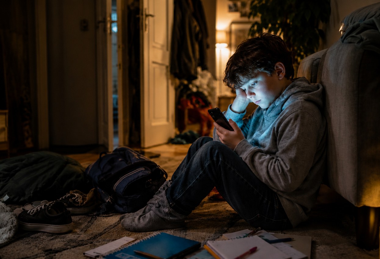 telefon zaraz po szkole
