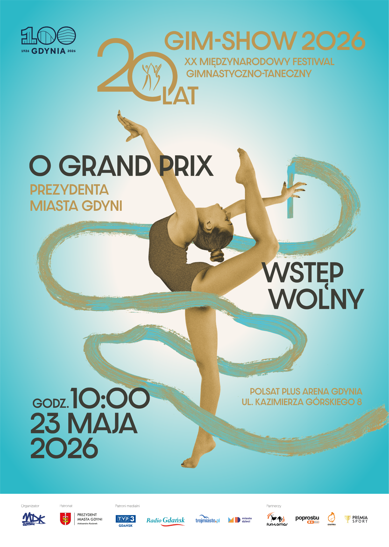 XX Międzynarodowy Festiwal Gimnastyczno- Taneczny Gim-Show 2026