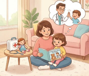 Jak przygotować dziecko do wizyty u lekarza/igły (lęk i współpraca)