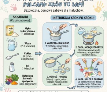 Jak zrobić farby do malowania palcami, które są jadalne?
