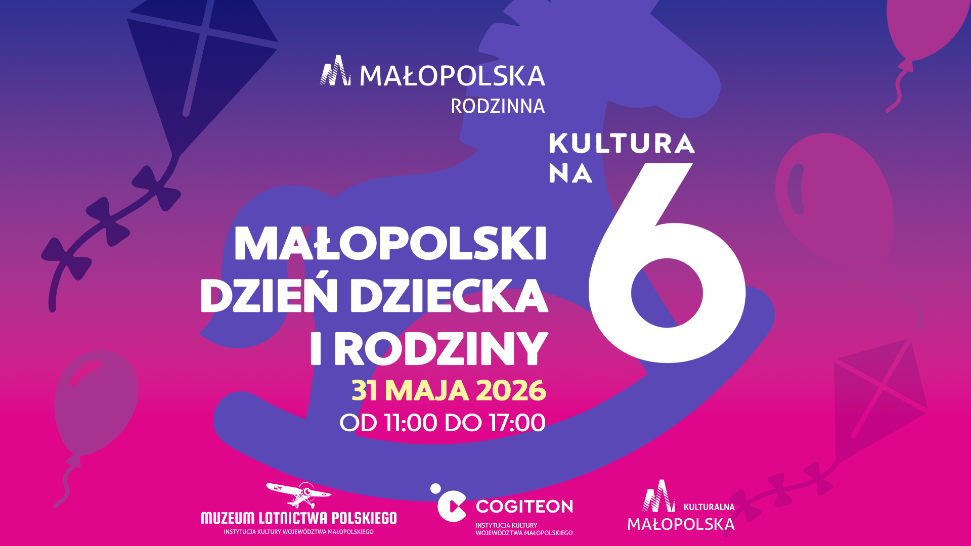 Nauka, zabawa i lotnicze emocje. Małopolski Dzień Dziecka i Rodziny 31 maja w Krakowie!