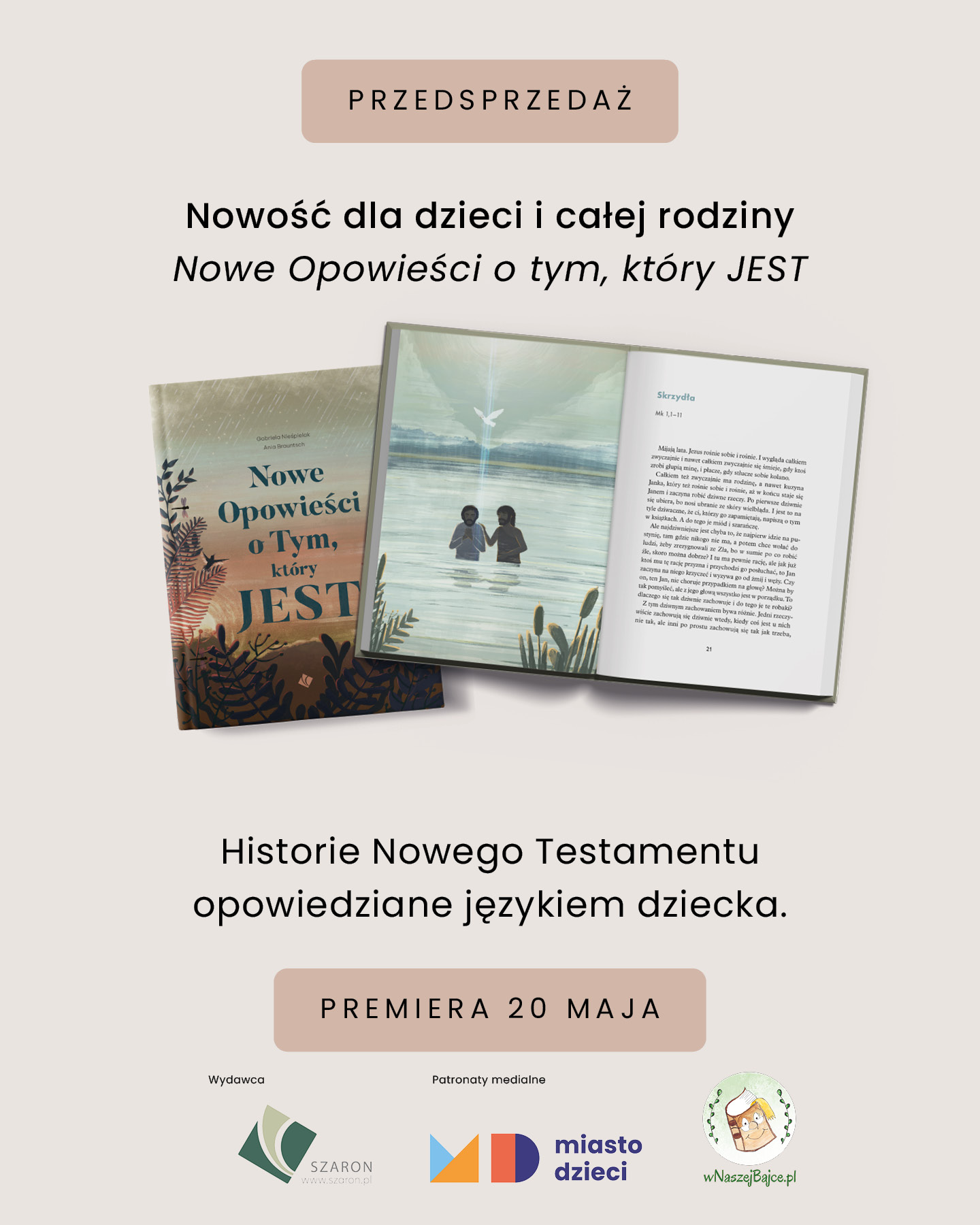 Premiera książki Nowe Opowieści o Tym, kt&oacute;ry JEST