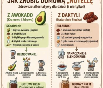 Jak zrobić domową „Nutellę” z awokado lub daktyli?