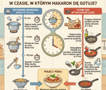 Jak przygotować sos do makaronu w czasie, w którym makaron się gotuje?