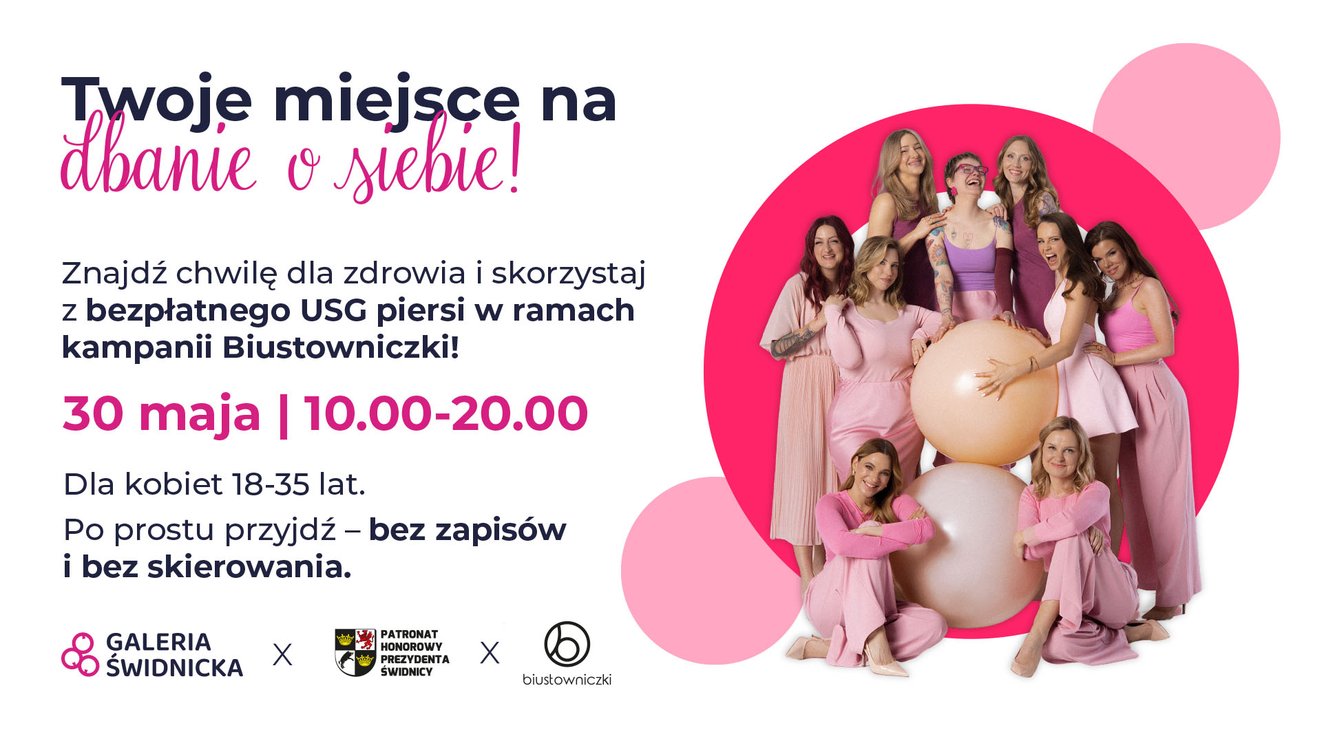 „Biustowniczki” w Galerii Świdnickiej