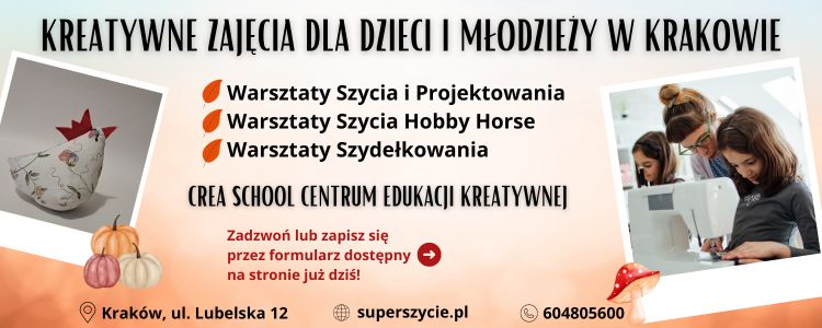 Kreatywne warsztaty dla dzieci w CREA School