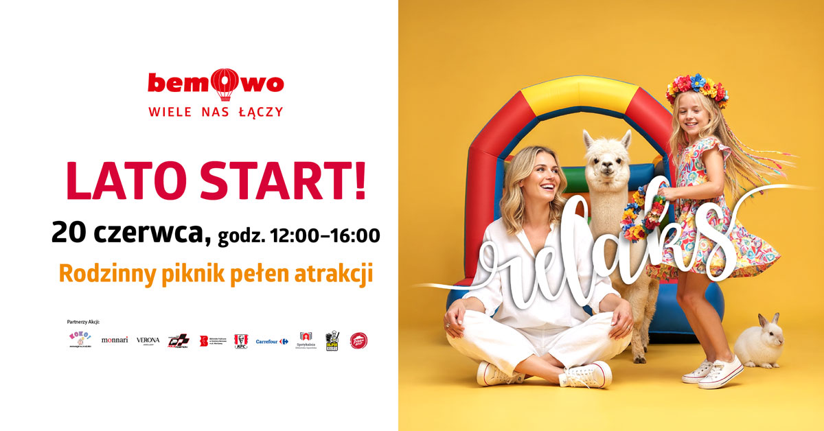 Rodzinne powitanie lata w Galerii Bemowo