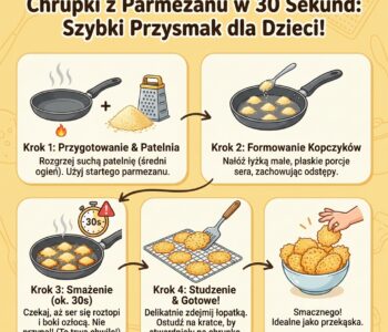 Jak zrobić „chrupki” z parmezanu na patelni w 30 sekund?
