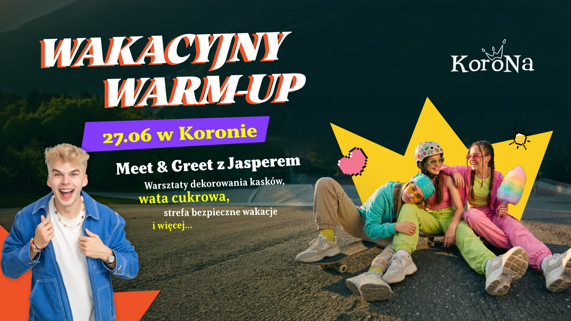 Wakacyjny Warm-Up w CH Korona