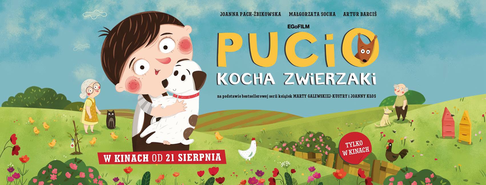 Pucio kocha zwierzaki w kinach od 21 sierpnia! Wygraj dwuosobowe zaproszenie na film
