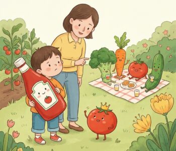 Jak wytłumaczyć dziecku, że ketchup to nie jest warzywo?