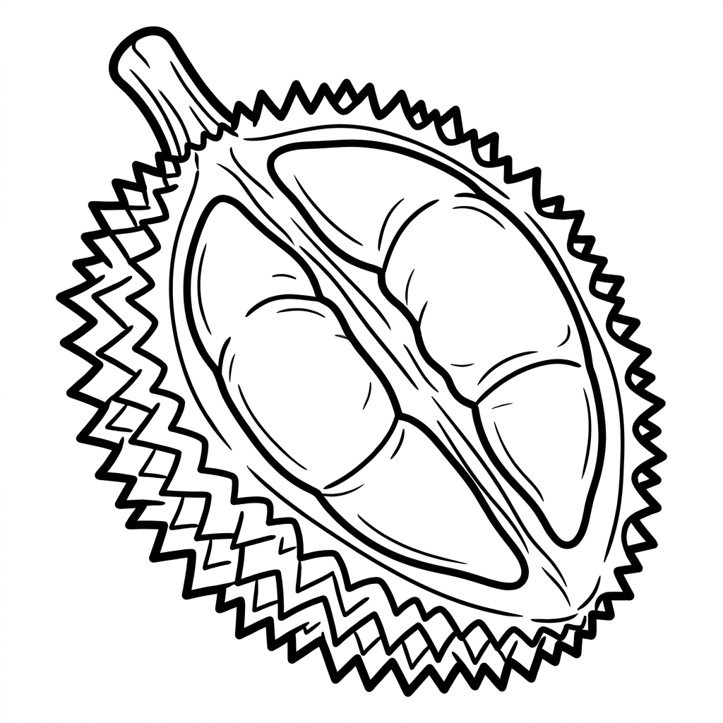 Kolorowanka Durian do