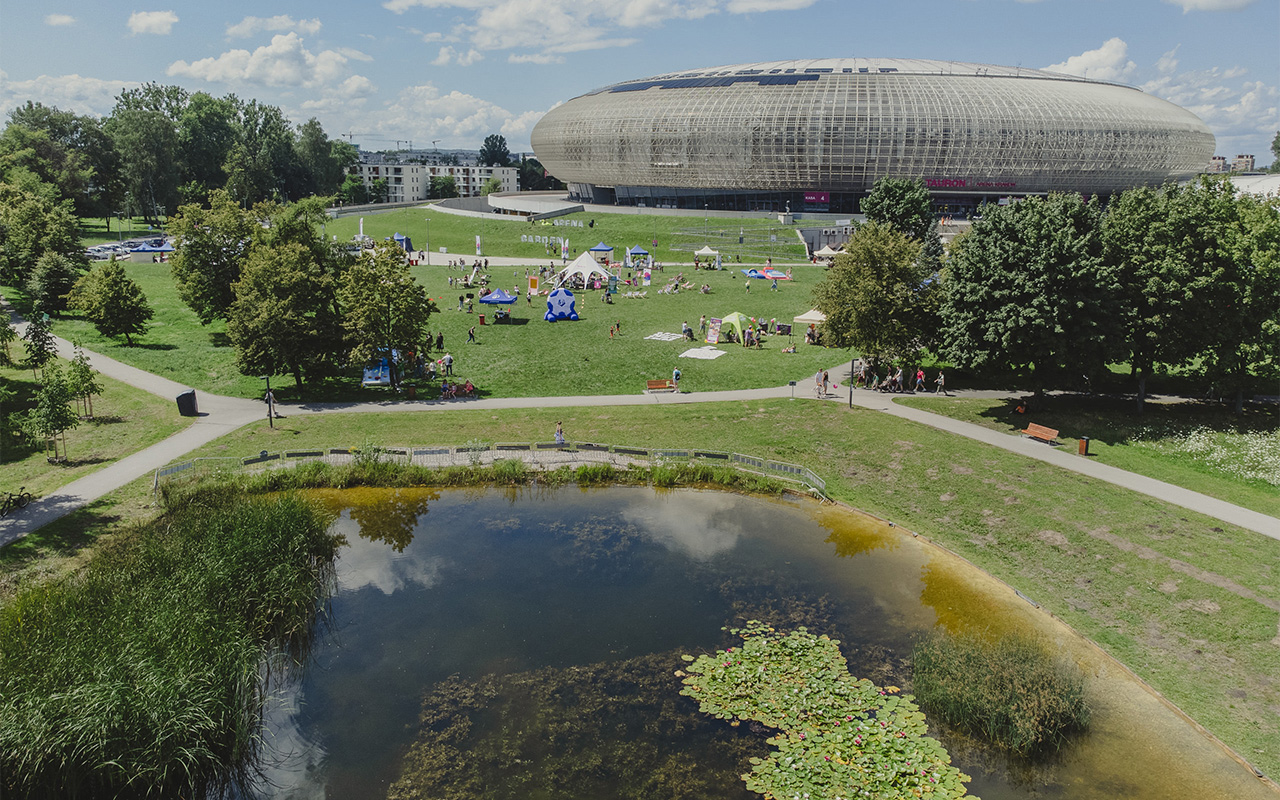 Sąsiedzki Piknik Zdrowia na terenach zielonych przy TAURON Arenie Kraków