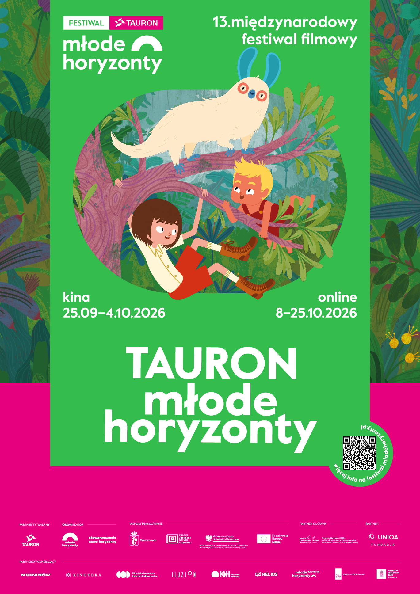 MFF TAURON Młode Horyzonty: nadchodzi święto kina dla młodych widzów i całych rodzin