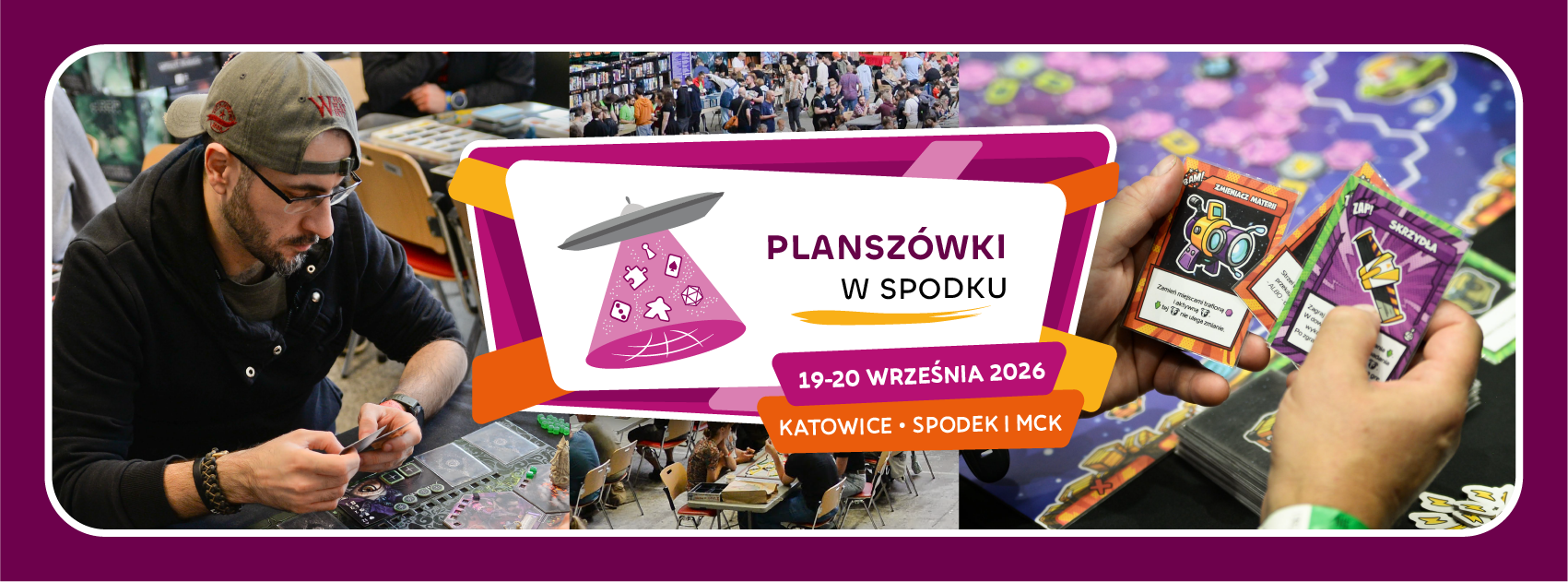 Bilety na Planszówki w Spodku już dostępne!