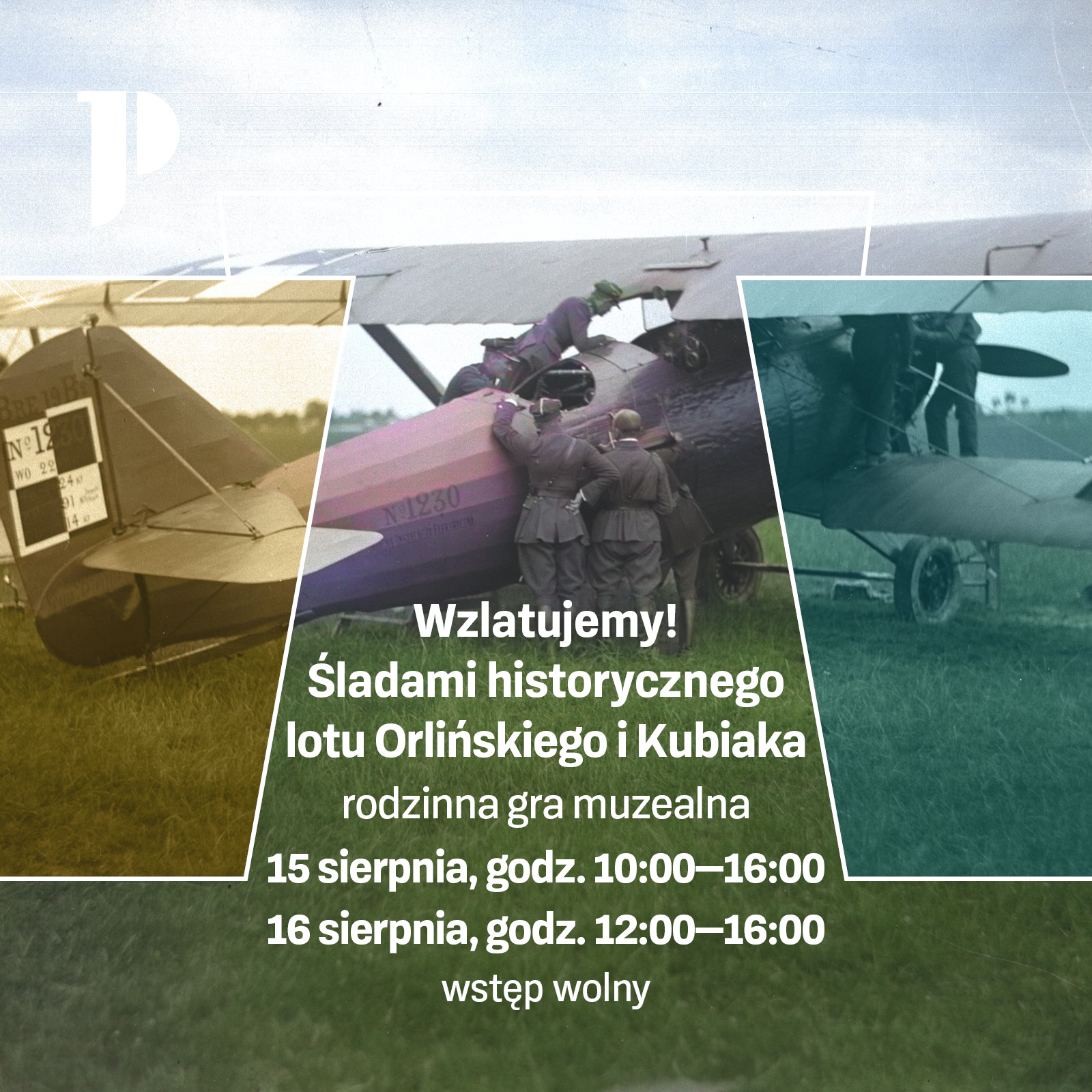 Wzlatujemy! Śladami historycznego lotu Orlińskiego i Kubiaka | rodzinna gra muzealna