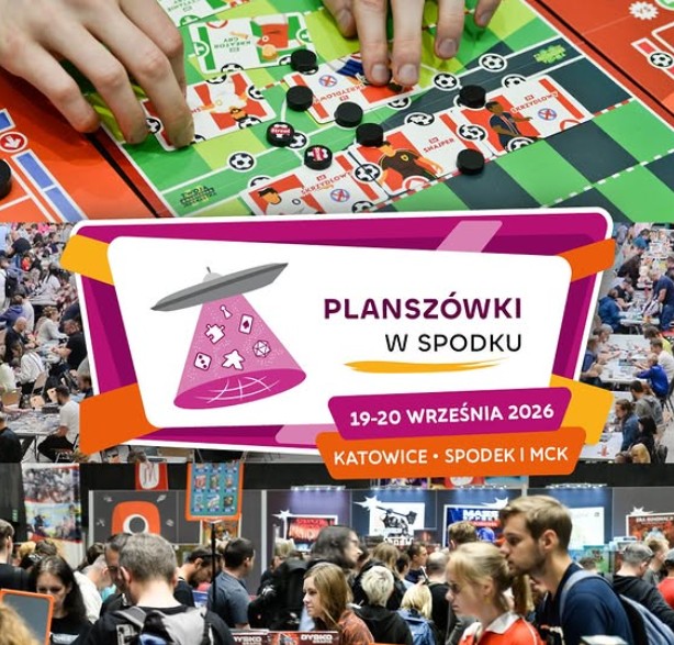 Bilety na Planszówki w Spodku już dostępne!