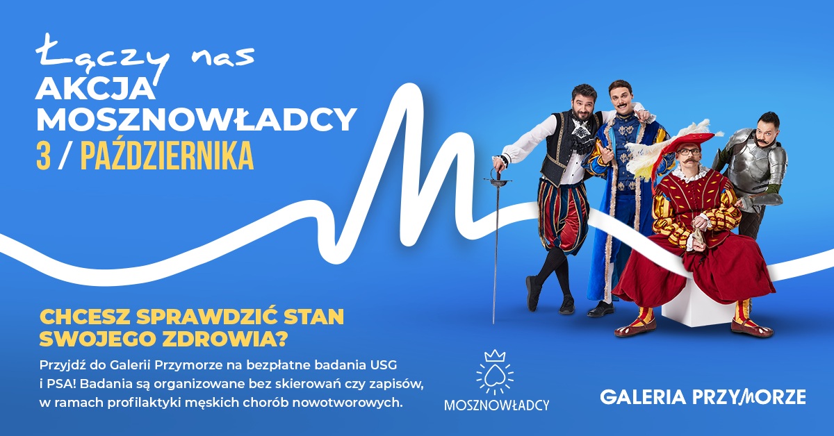 Bezpłatne badania dla mężczyzn w Galerii Przymorze
