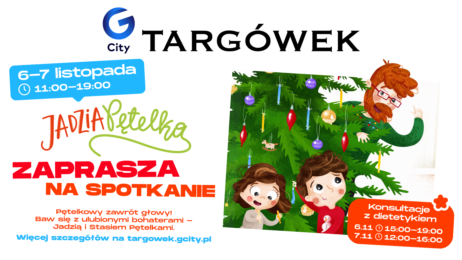 Jadzia Pętelka zaprasza na spotkanie