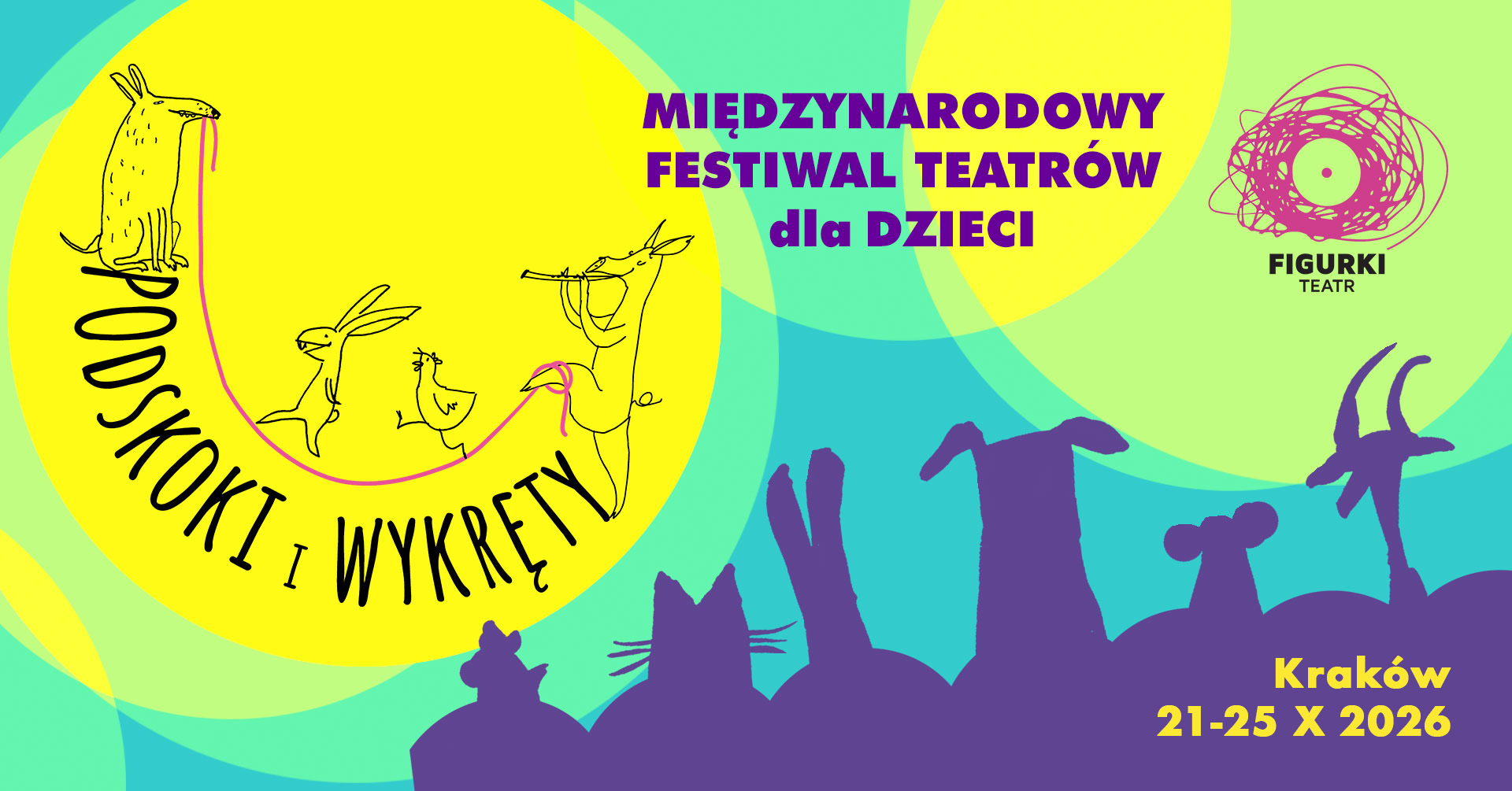 Festiwal Teatrów dla Dzieci Podskoki i wykręty